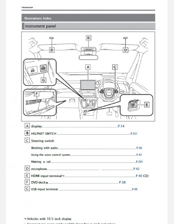 toyota noah 2024-2025 navigation & multimedia system manual in english